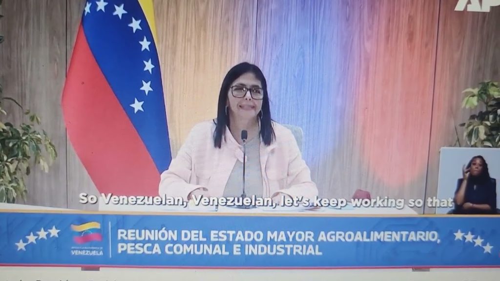 Dočasná prezidentka Rodríguezová hlásí vznik strategického úřadu pro ochranu hospodářství Venezuely.