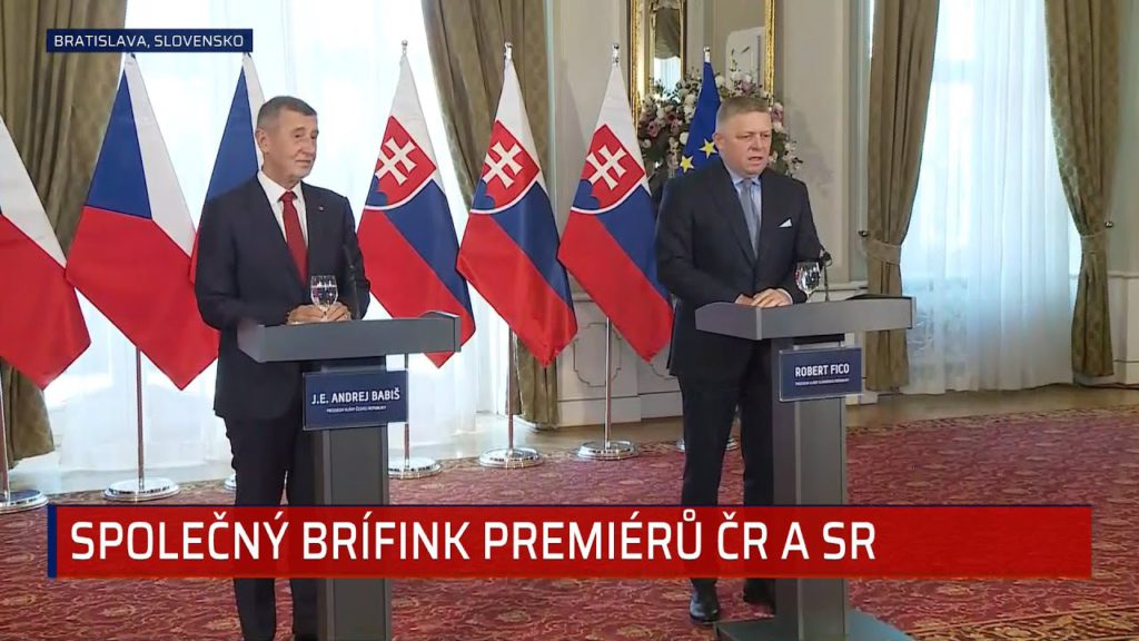 Historicky vřelé přijetí, chválil si Babiš na Slovensku. S Ficem obnovili mezivládní konzultace