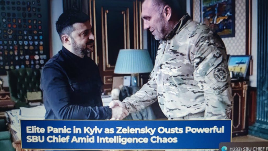 SESAZEN ŠÉF ŠPIÓNŮ SBU: Zelenskyj „přemisťuje“ již druhého šéfa svých špiónů během několika dní…