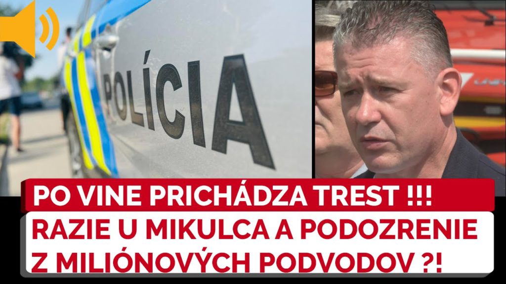 AKTUÁLNE Mikulec v OBROVSKÝCH PROBLÉMOCH. Európska prokuratúra spustila rozsiahle vyšetrovanie