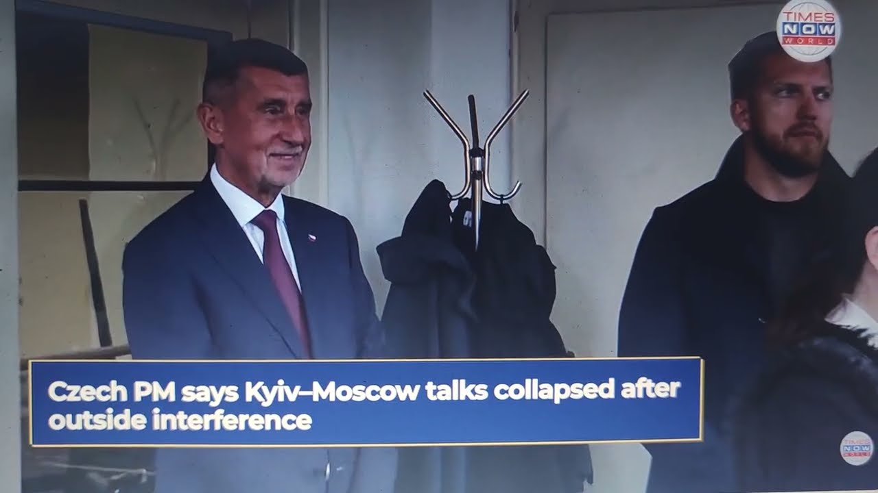 BABIŠ HÁZÍ INFO-BOMBU: mír v roce 2022 byl zablokován; obvinil Johnsona a Západ ze sabotáže míru…