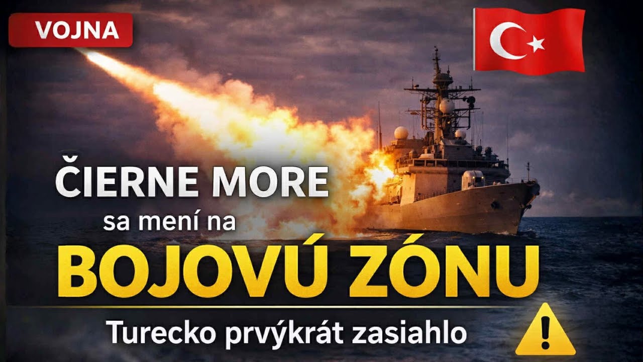 Čierne more sa mení na BOJOVÚ zónu. Turecko prvýkrát udrelo!