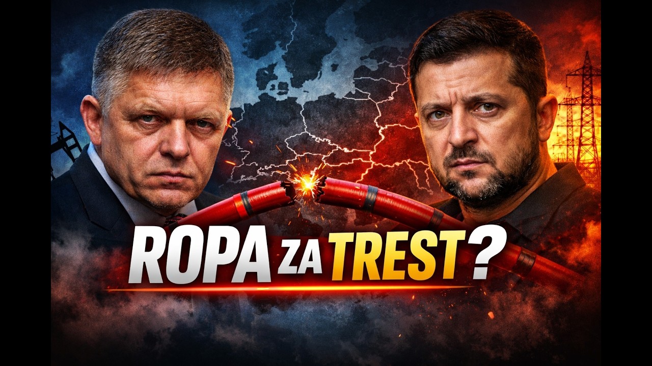 Jasné zprávy: Fico vypíná Ukrajinu. Začala energetická válka v Evropě?