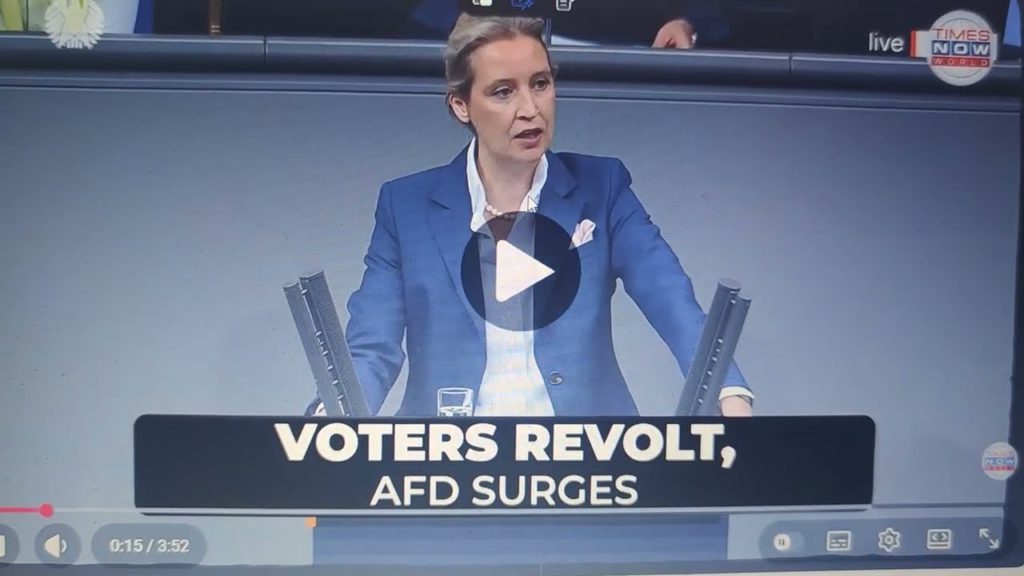 JE MERZ ODMÍTÁN? Podpora německého kancléře kolabuje; občané odmítají jeho vedení; průzkum vede AfD.