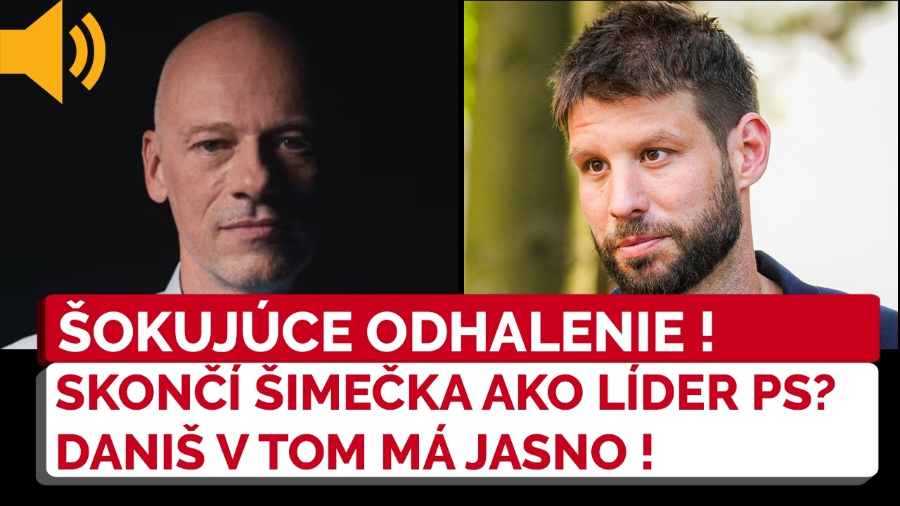 Zákulisné informácie: Daniš tvrdí, že Šimečkova stolička sa v PS vážne trasie