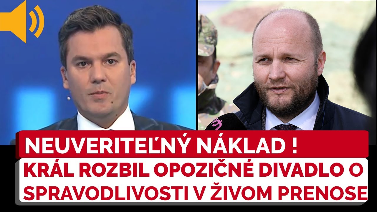 Král to dal na pána! TOTO má byť politika pre ľudí, Moderátor s tvrdou kritikou opozície