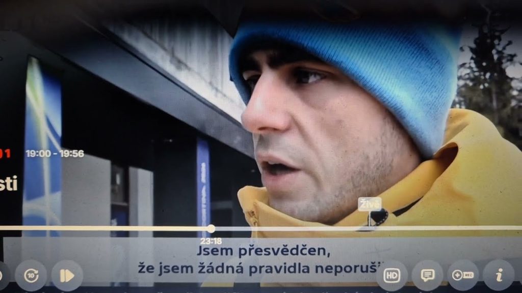 Krátce z dnešních Událostí v České televizi: sportovec nebo politik?