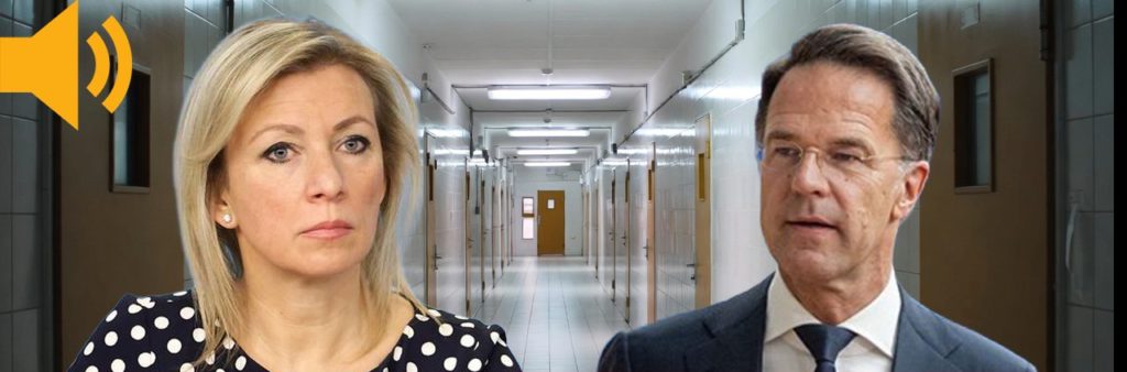 Kremeľ reaguje na zvláštne správanie Rutteho. Je za tým naozaj táto diagnóza? Zacharovová reaguje