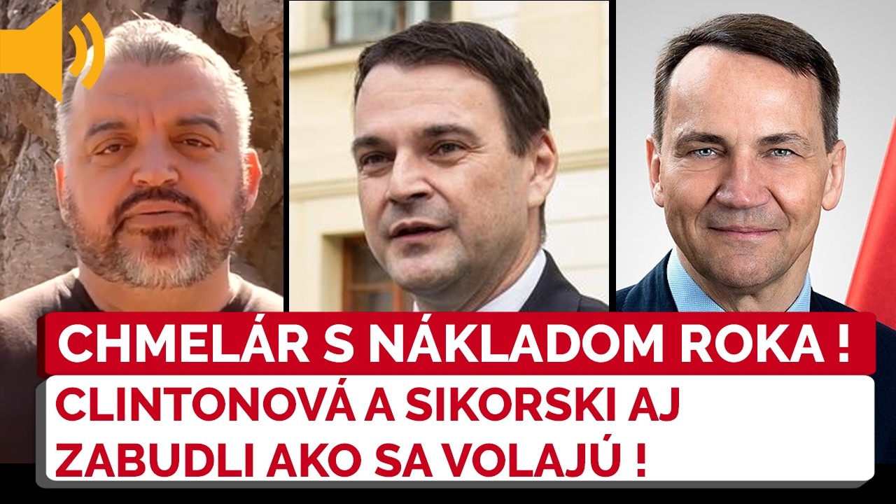 Macinka vs. Sikorski. Chmelár VIDÍ VEC INAK. Ostrá kritika poľského ministra aj Clintonovej…