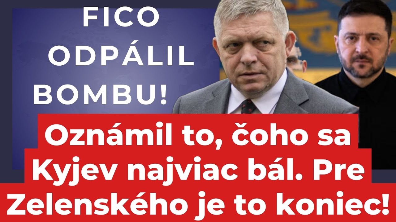 Mrazivý verdikt zo Slovenska! Fico urobil to, čo Kyjev položí na kolená