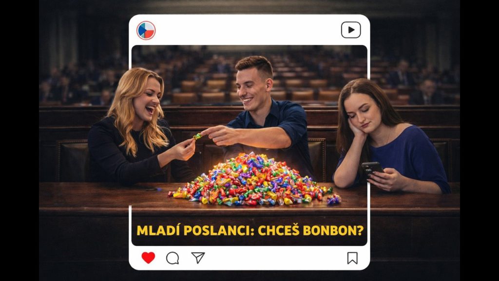 Nečtu rozpočet, mám bonbony: šokující upřímnost v mladé ODS
