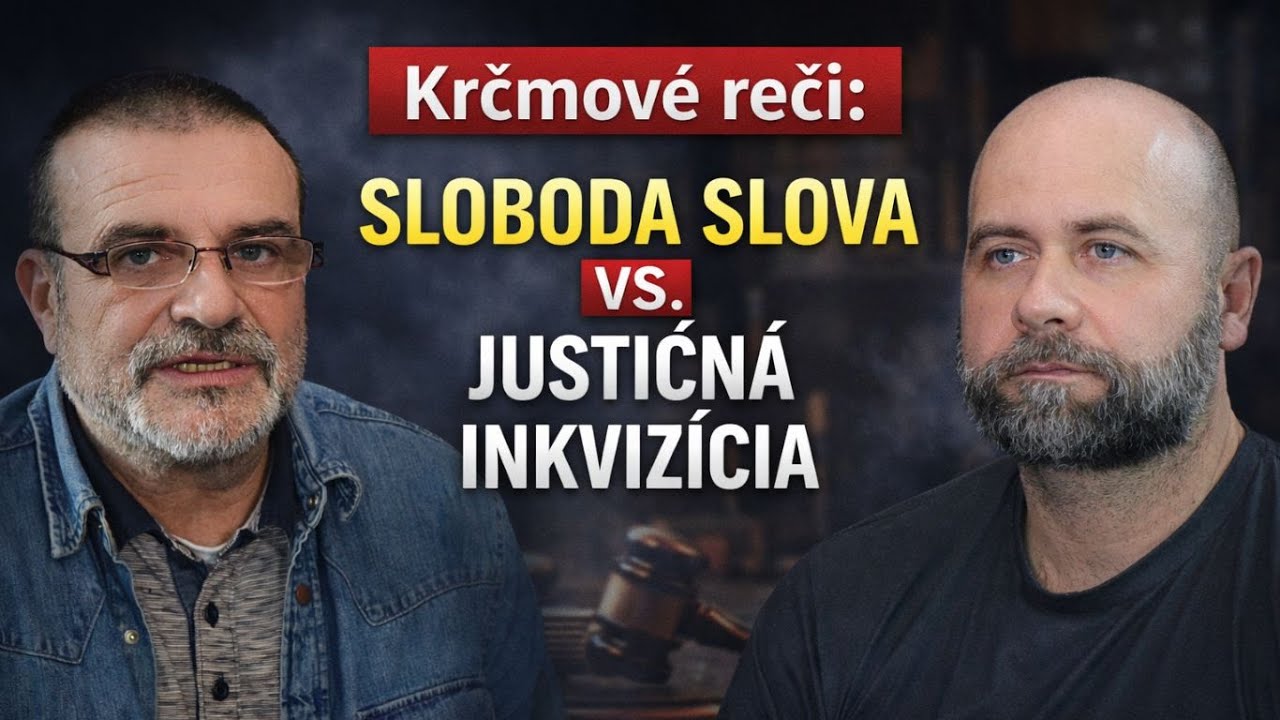 Richard Krištofovič a Jaroslav Sedlák. Krčmové reči: Boj za slobodu slova