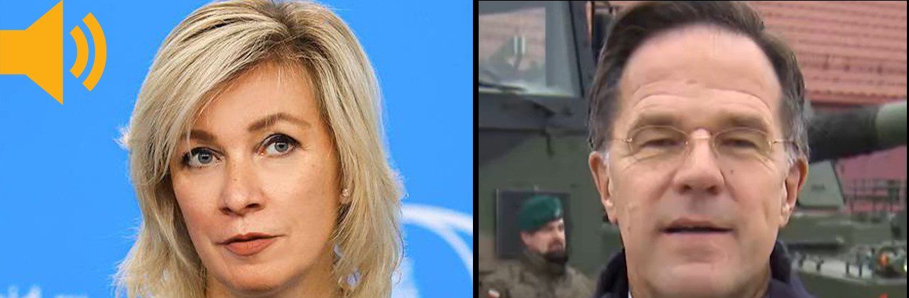 RUTTE OTVORIL PANDORINU SKRINKU. Zacharovová OSTRO REAGUJE na závažné vyhlásenie tajomníka NATO