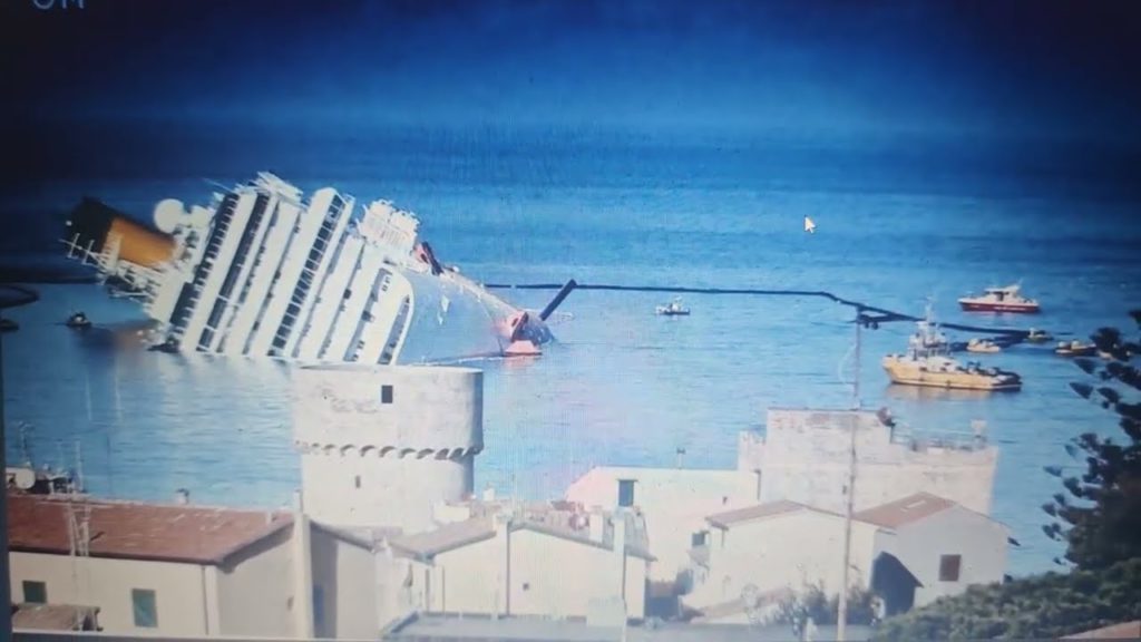 Takhle to vypadá, když to někdo neumí… Costa Concordia, 13. ledna 2012…