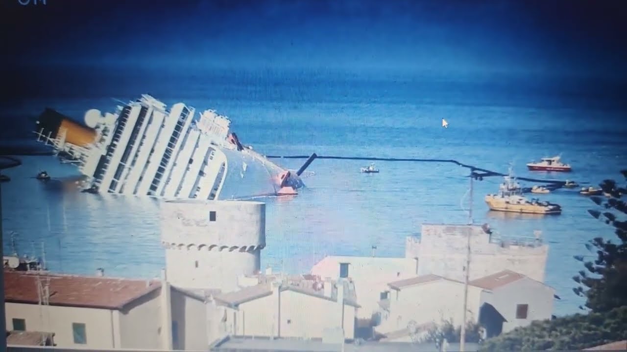 Takhle to vypadá, když to někdo neumí… Costa Concordia, 13. ledna 2012…