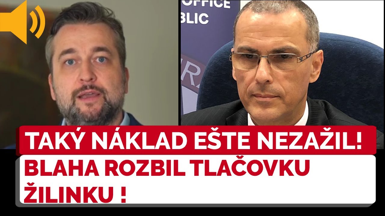 TOTO Žilinka nevysvetlí. Blahovi došla trpezlivosť a argumentačne rozstrieľal tlačovku prokurátora