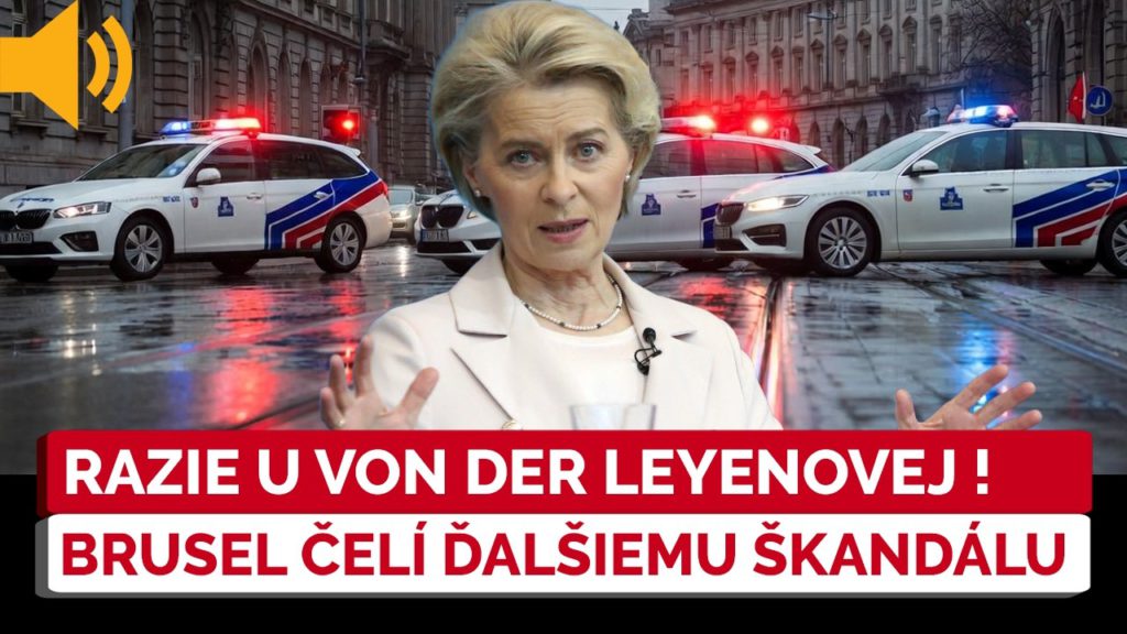Ursula von der Leyenová v problémoch. Polícia prehľadáva kancelárie Európskej Komisie. ČO SA STALO?