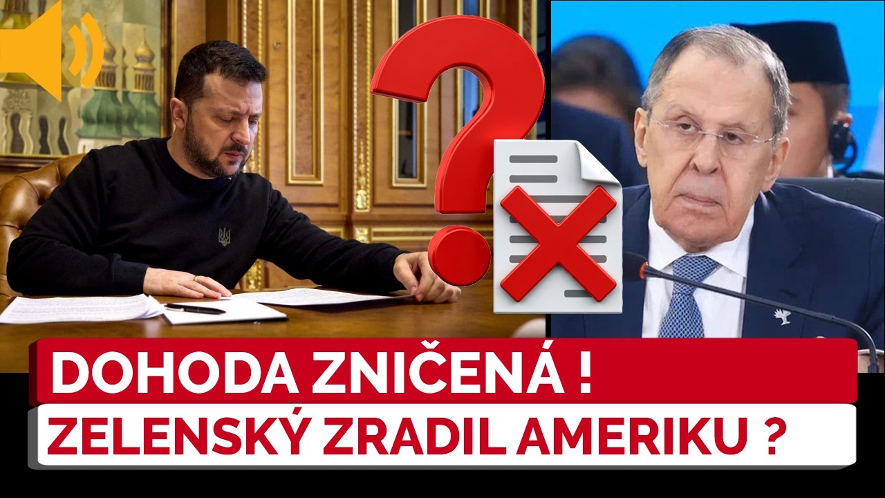 ZELENSKYJ KLAME O PLÁNE? Lavrov: “20 bodov” je podvod! (Nič sme nedostali)