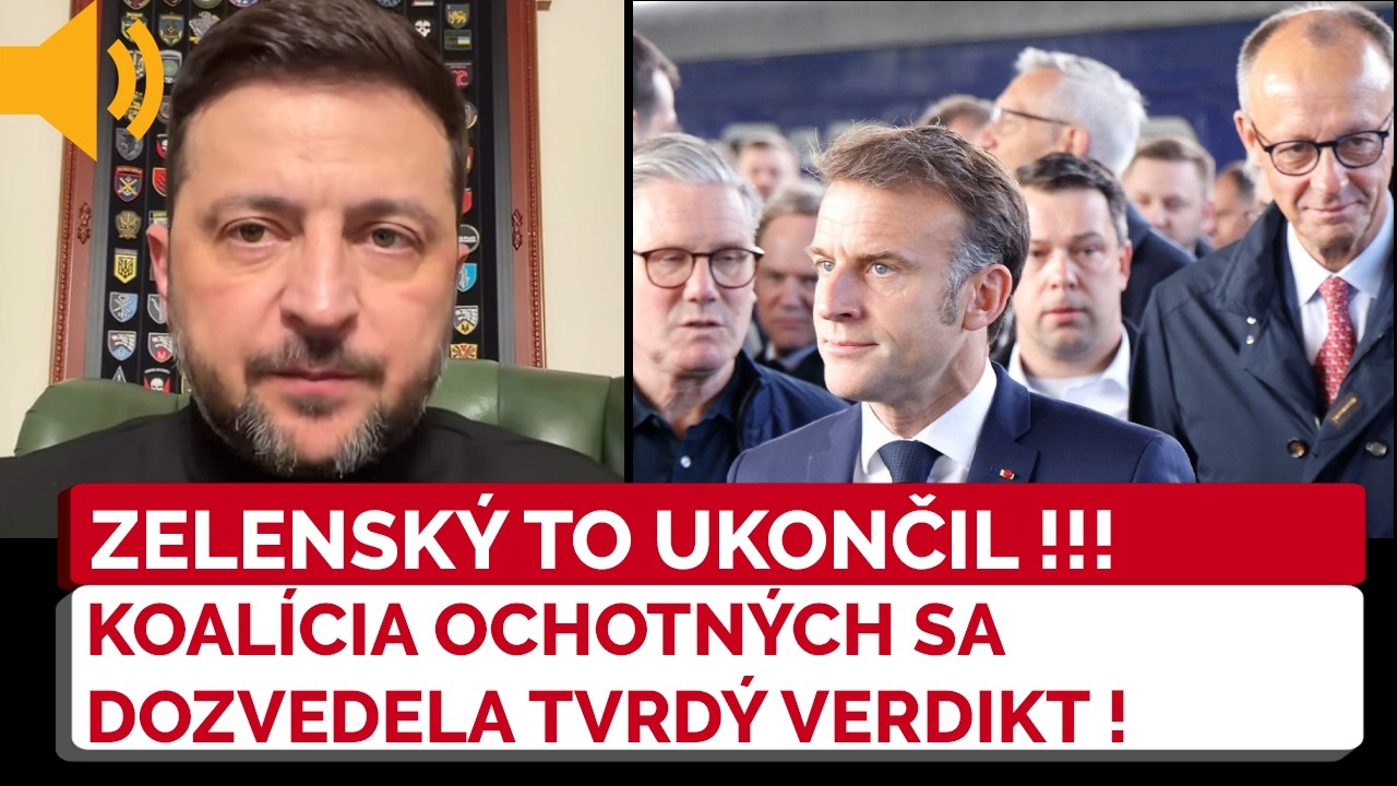 Zelenskyj OTOČIL o 180 stupňov. MIMORIADNE VYHLÁSENIE, ktoré mení všetko. TVRDÝ verdikt pre EÚ