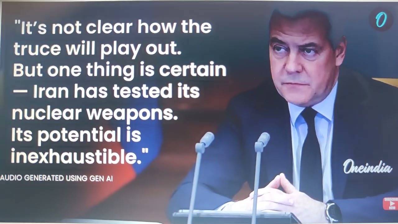 Íránská “JADERNÁ ZBRAŇ” nutí Trumpa USTOUPIT? Mrazivé vyhlášení Putinova spojence Dmitrije…