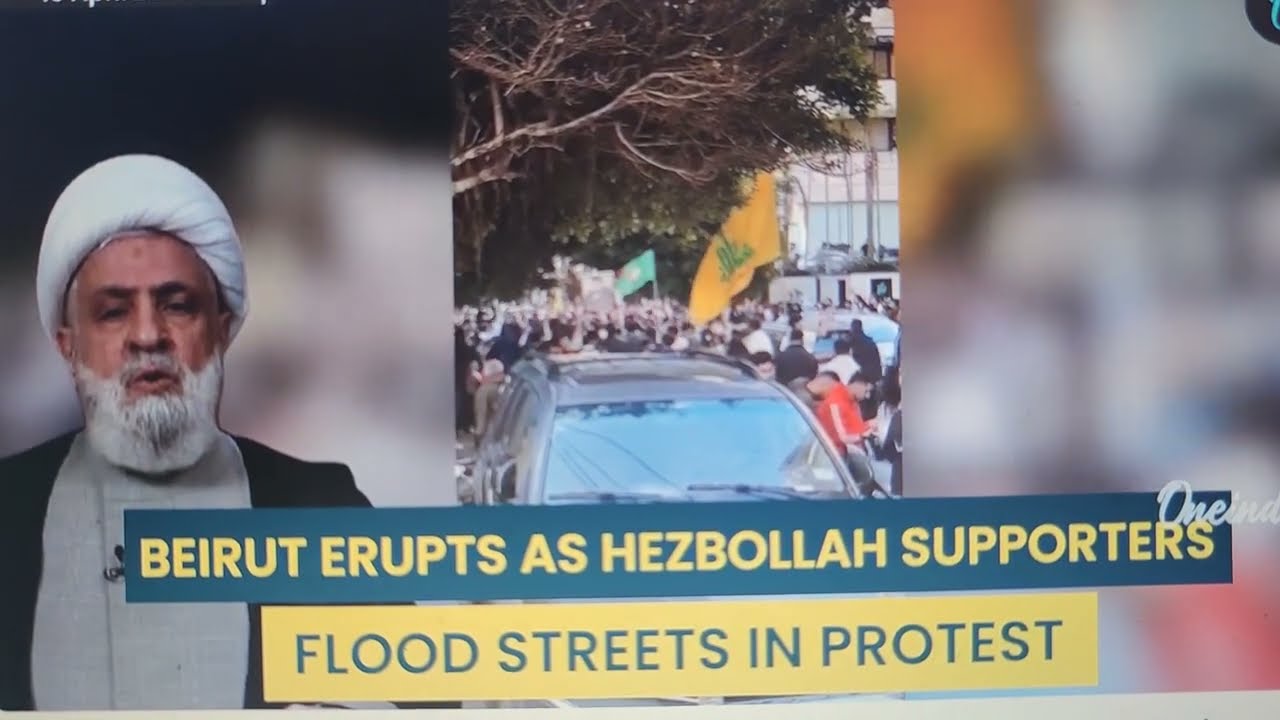 POCHODY za Hizballáh v Libanonu: stovky lidí se sešly v hlavním městě Bejrútu, mávají vlajkami…