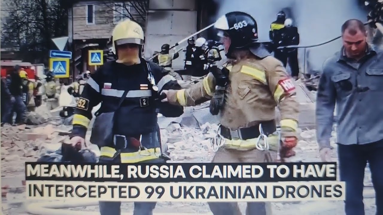 Rusko spustilo masívní dronový útok na Ukrajinu ještě před Putinem nařízeným příměřím; 2 lidé mrtví.