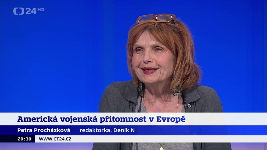 Americká vojenská přítomnost v Evropě a komentáře Kotena, Pehe, Procházkové a Votápka