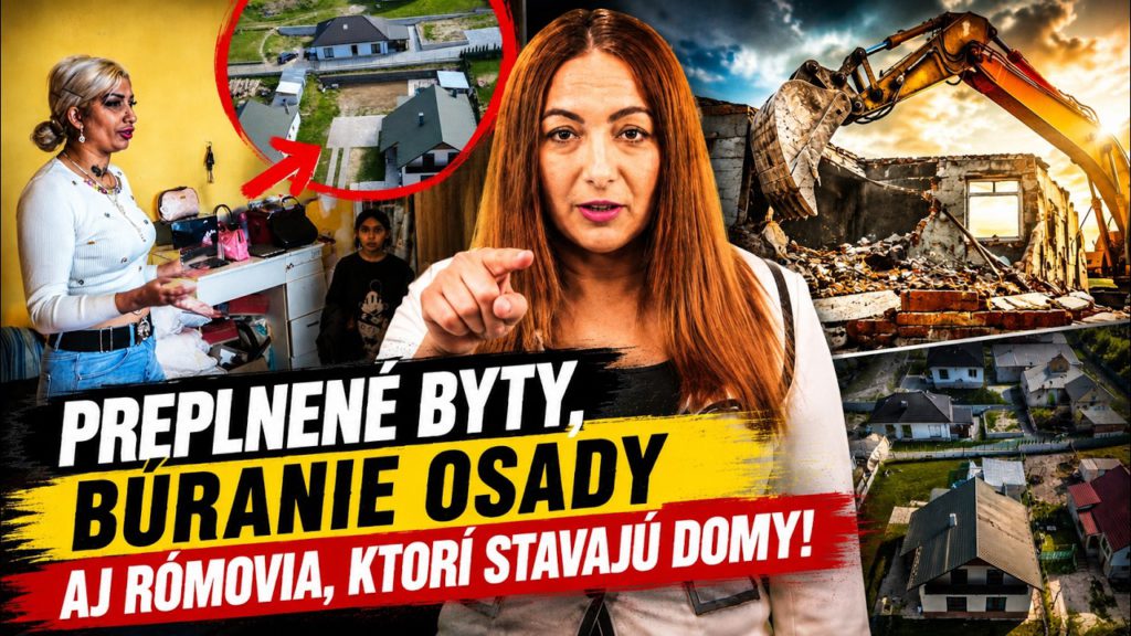 Hiri ukážu preplnené byty, búranie osady aj Rómov, ktorí stavajú domy