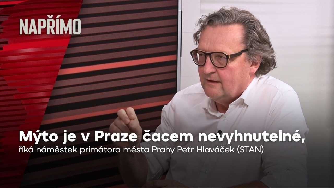 Hlaváček: Mýto je v Praze nevyhnutelné, nutná je i reforma parkování | Napřímo