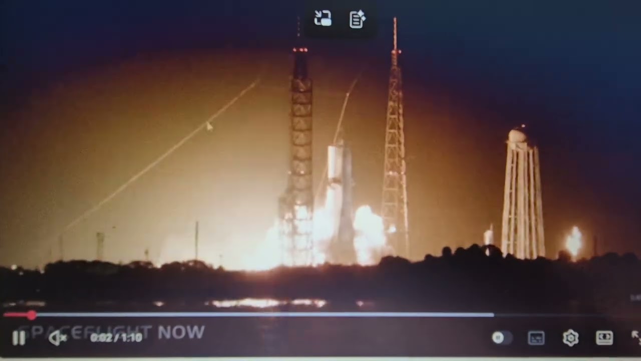 Přerušení zpráv: RAKETA “New Glenn” společnosti Blue Origin vybuchla při testu odpalovací rampy…
