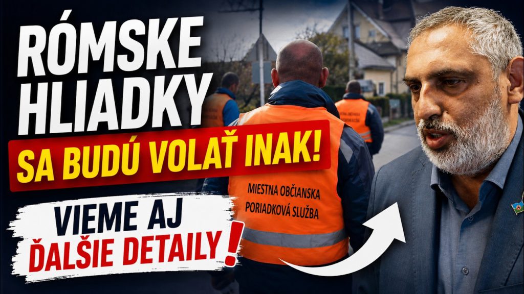 Rómske hliadky sa budú volať inak! Vieme aj ďalšie detaily