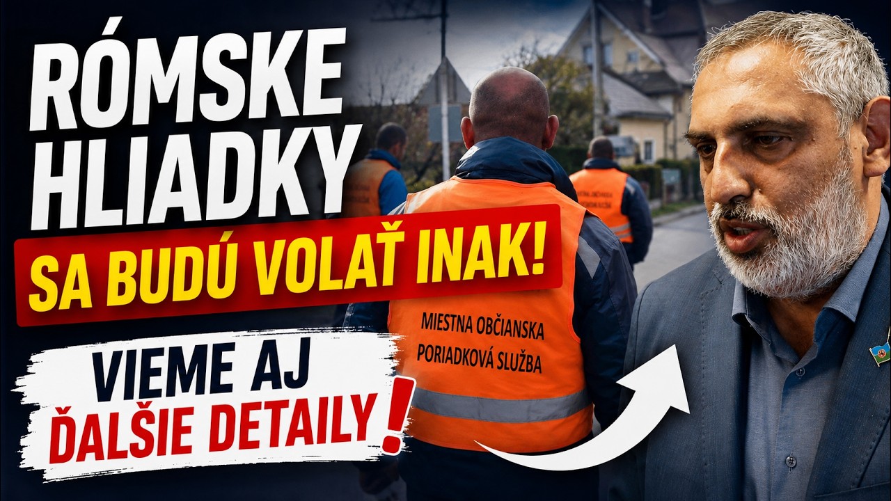 Rómske hliadky sa budú volať inak! Vieme aj ďalšie detaily