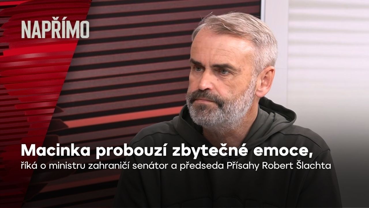 Šlachta: Macinku před eurovolbami nikdo neznal, teď probouzí zbytečné emoce | Napřímo