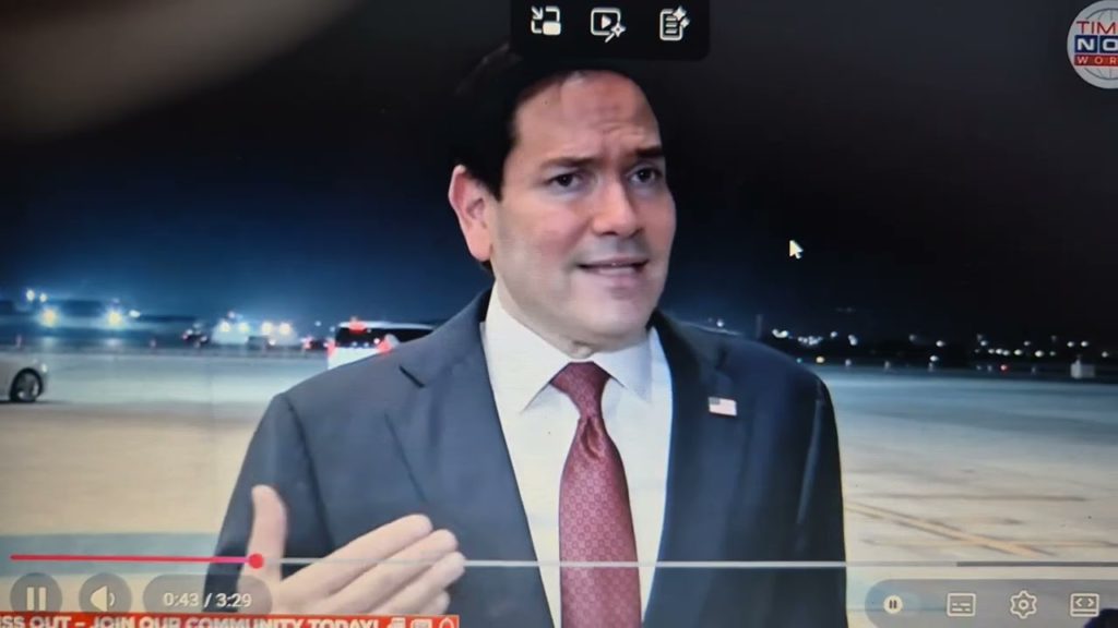 “ŽÁDNÉ PENÍZE PRO TEHERÁN”: ministr zahraničí Marco Rubio vylučuje financování rekonstrukce Íránu…