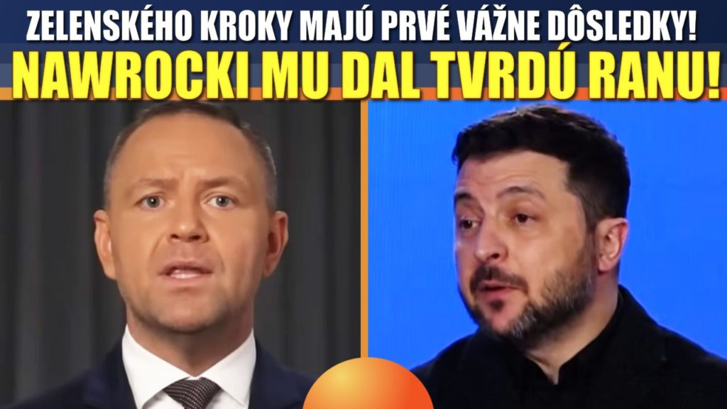 Zelenský NAŠTVAL prvého dôležitého človeka, Nawrocki mu chce zobrať vyznamenanie