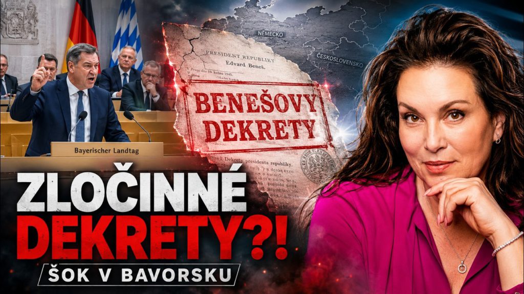 „Zločinné Benešovy dekrety“? Co zaznělo v bavorském parlamentu