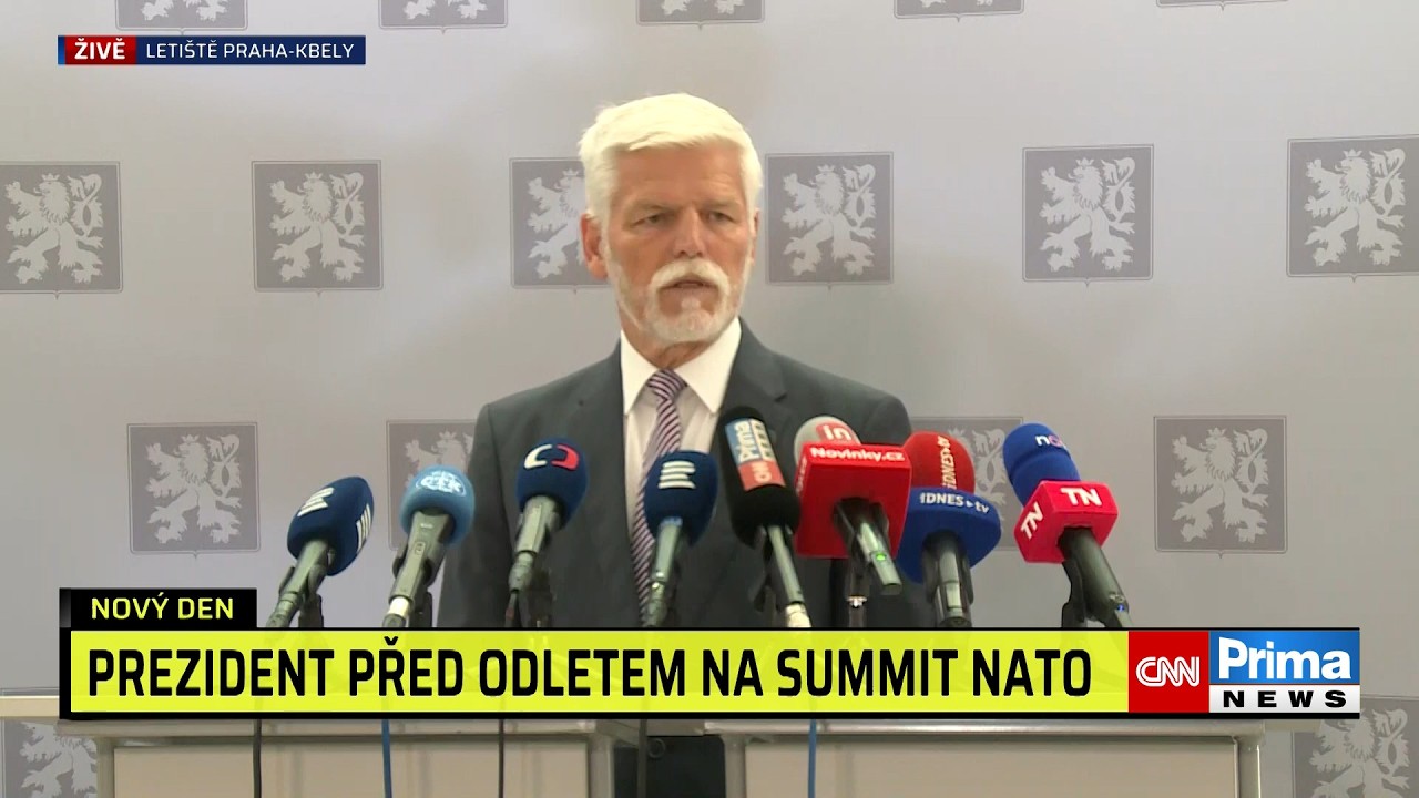 S Babišem se prát nebudu, řekl Pavel. Zúčastní se večeře lídrů NATO, na pozvání Turecka