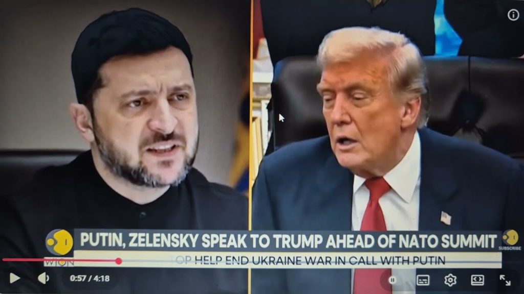 Trump nabizi vrcholnou pomoc při ukončení ukrajinské války při telefonickém rozhovoru s Putinem…