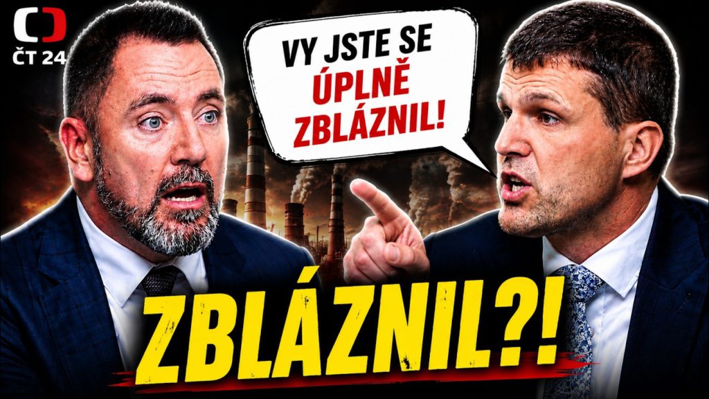 Vy jste se úplně zbláznil!“ Ostrá hádka o klima v ČT: Ministr Červený pod palbou
