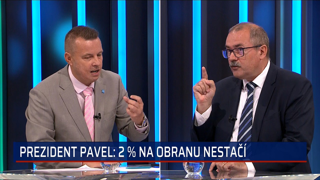 Rajchl: Názor Pavla na zbrojení mě nezajímá, není náš šéf. Podle Žáčka má prezident pravdu