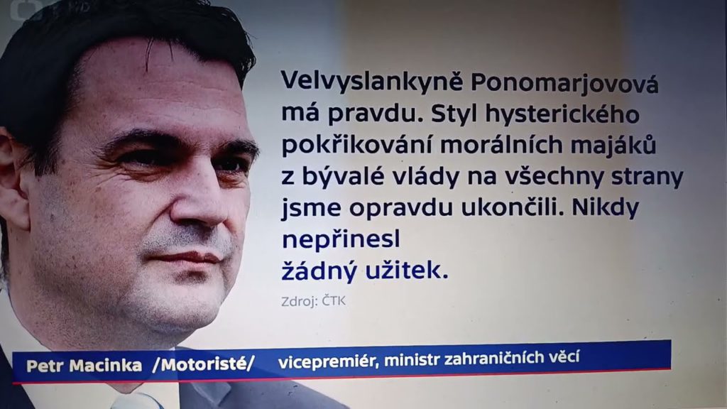 Krátce z dnešních Událostí v České televizi (3.10.2026)…