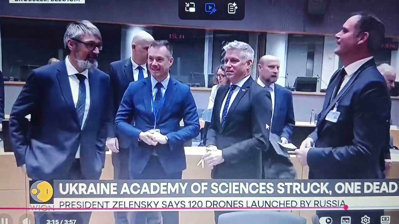 Rusko dále útočí na Kyjev po smrtícím útoku na budovu Akademie věd; “čistý teror” 4-denních útoků…