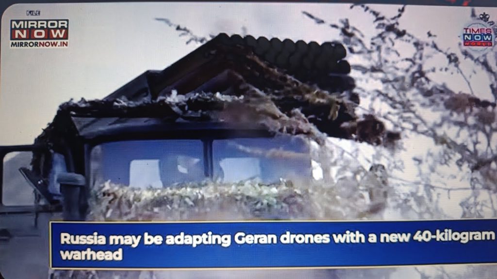 Rusko hrozí užitím masívní 40-kilogramové bojové hlavice na dronech proti Ukrajině; další eskalace..