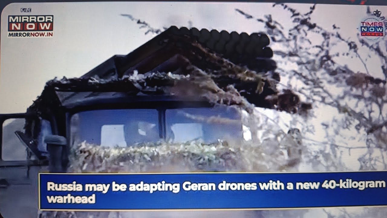 Rusko hrozí užitím masívní 40-kilogramové bojové hlavice na dronech proti Ukrajině; další eskalace..