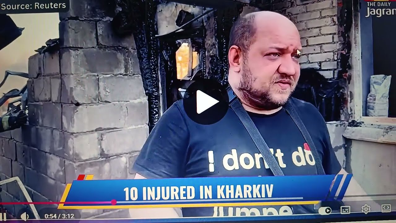 Ruský vzdušný útok na Ukrajinu: starosta Charkova potvrzuje smrtící útok ruskou naváděnou bombou…